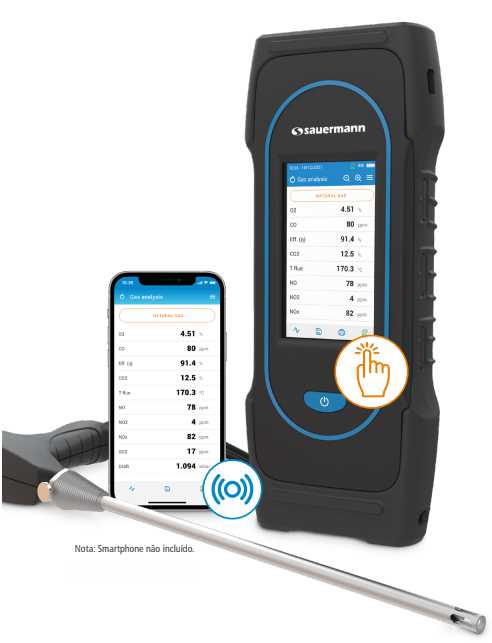 Analisador combustão SIVA-230